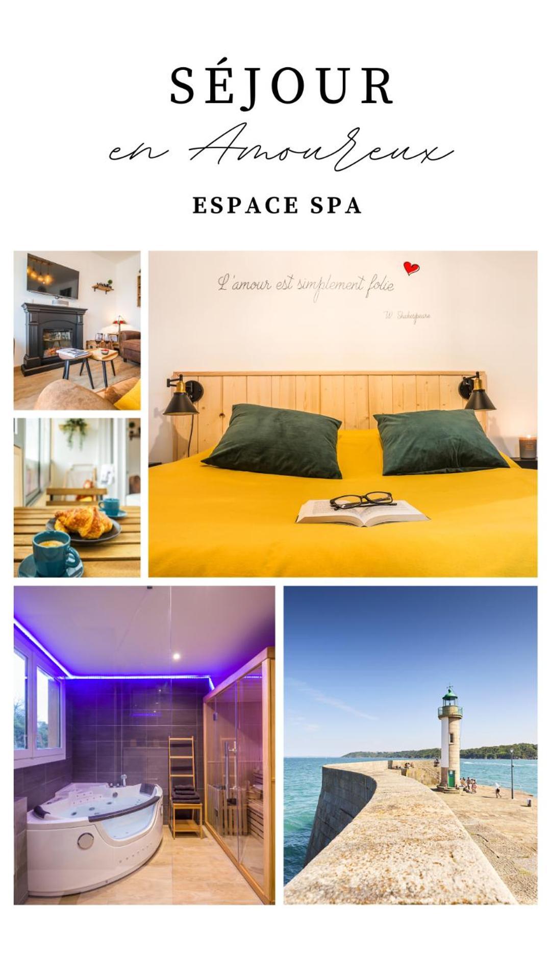 Escapade En Bord De Mer Avec Sauna Et Spa Prives Binic Exterior foto
